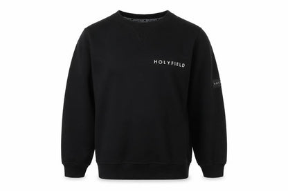 Holyfield Boys Black Polyester Pullover Sweatshirt Size 8-9 Years - Holifield