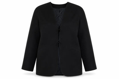 Susan Woolf Womens Black Jacket Size 14 - Susan Wolfe - Vintage