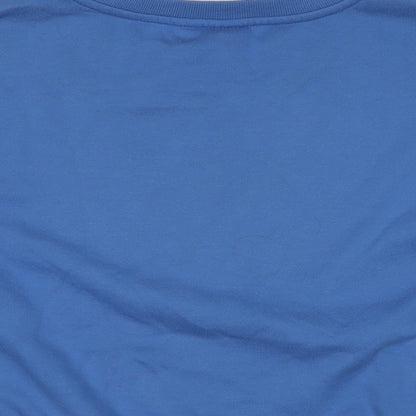 Womens UK Size S Disney Blue Pullover Sweatshirt