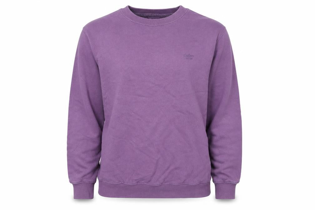 Womens UK Size M Cotton Traders Purple Pullover Sweatshirt