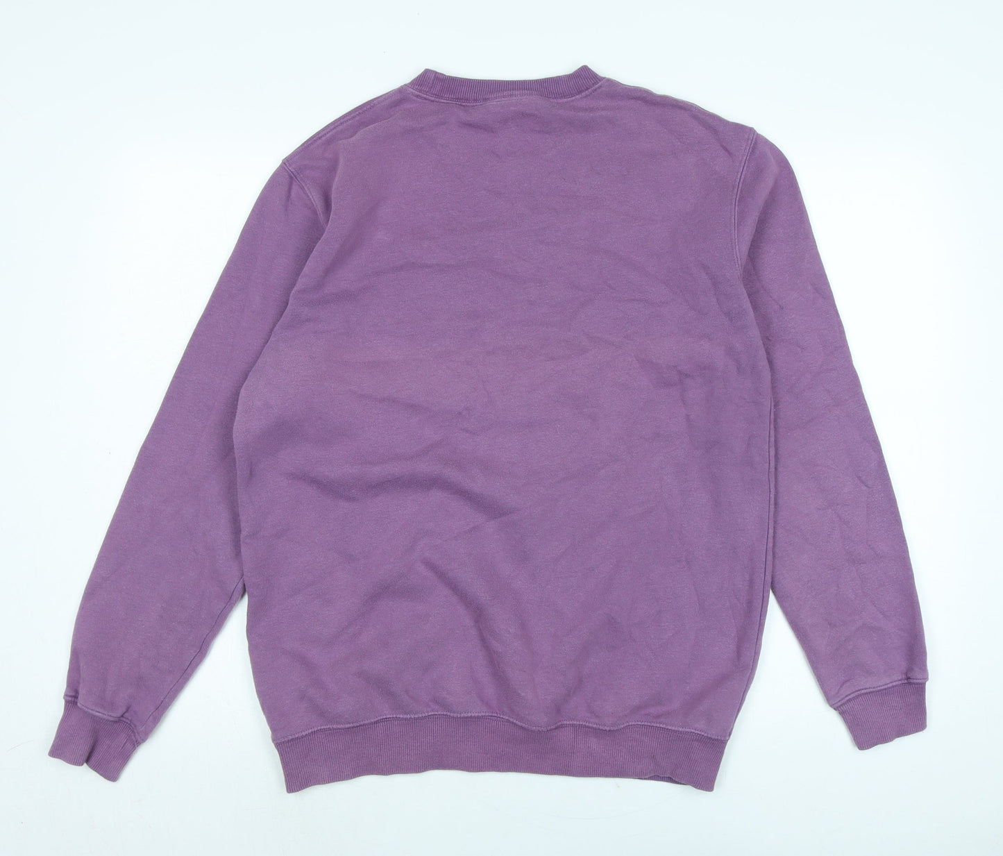 Cotton Traders Womens Purple Cotton Pullover Sweatshirt Size M - Cotton Traders