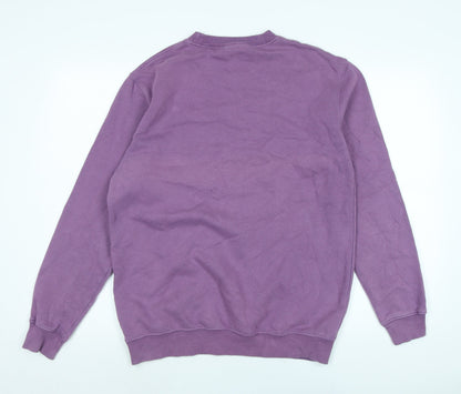 Cotton Traders Womens Purple Cotton Pullover Sweatshirt Size M - Cotton Traders