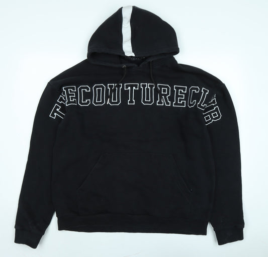 The Couture Club Mens Black Cotton Pullover Sweatshirt Size 2XL - The Couture Club