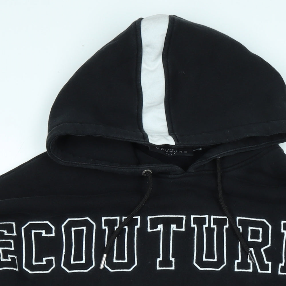 The Couture Club Mens Black Cotton Pullover Sweatshirt Size 2XL - The Couture Club