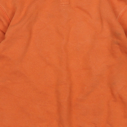 Gap Boys Orange Cotton Pullover Sweatshirt Size L - Gap