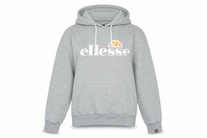 Ellesse Womens Grey Cotton Pullover Hoodie Size 12 - Ellesse