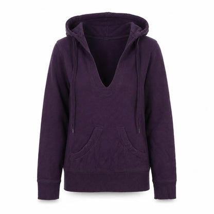 Jacob Womens Purple Cotton Pullover Hoodie Size M - Jacob