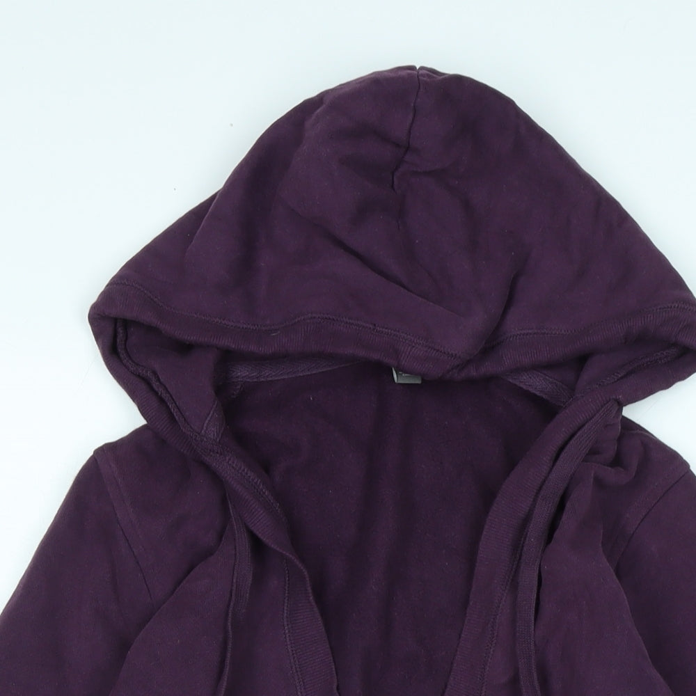 Jacob Womens Purple Cotton Pullover Hoodie Size M - Jacob