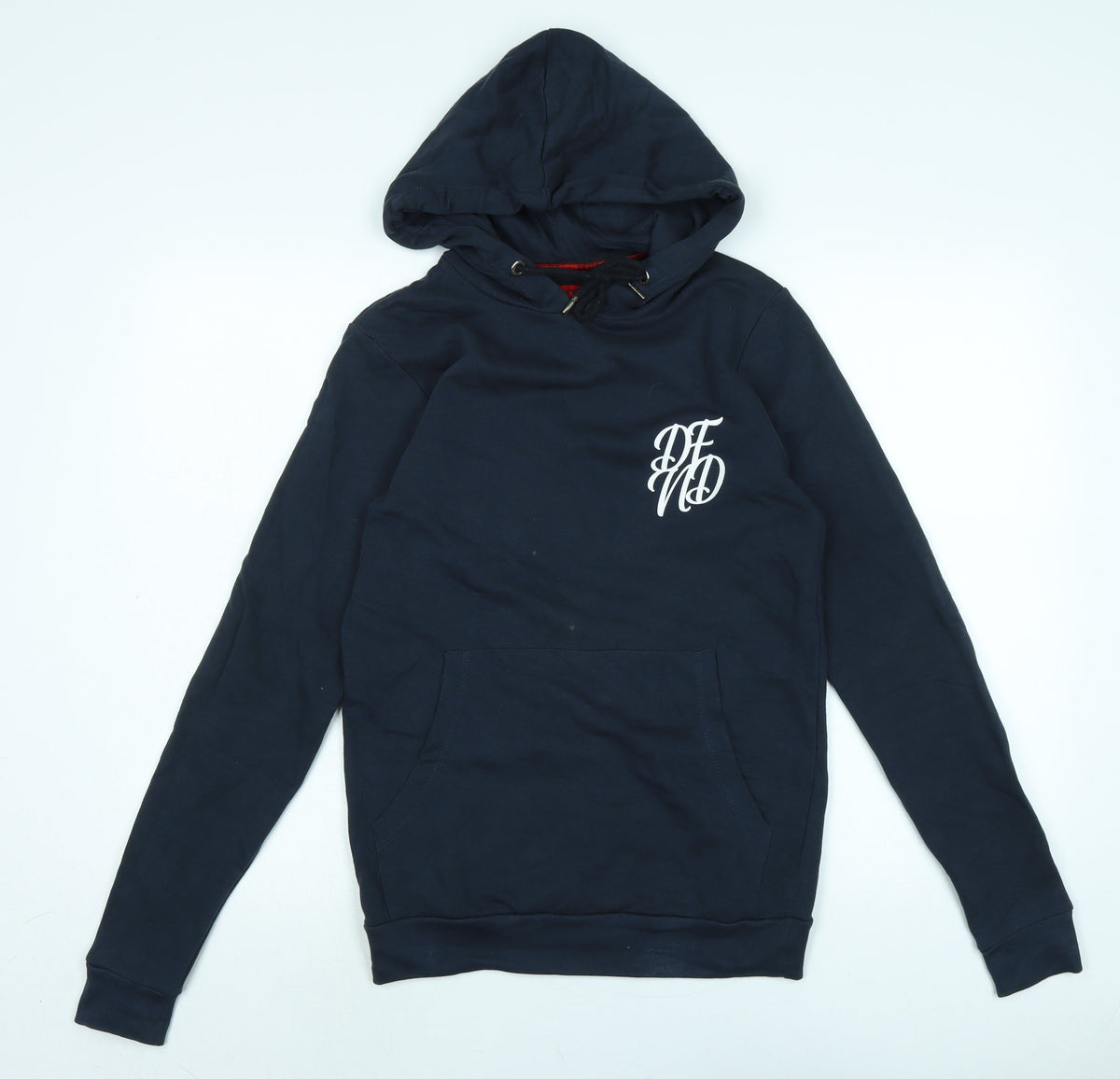 DFND Womens Blue Polyester Pullover Hoodie Size XS - DFND