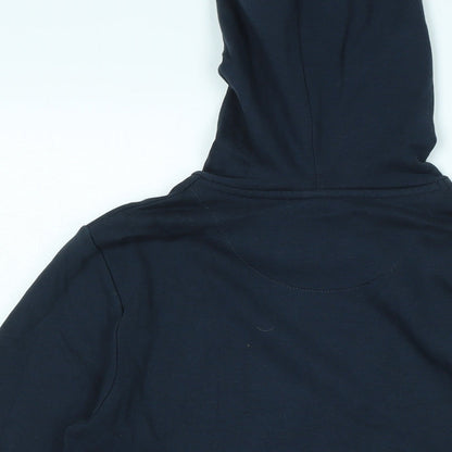 DFND Womens Blue Polyester Pullover Hoodie Size XS - DFND