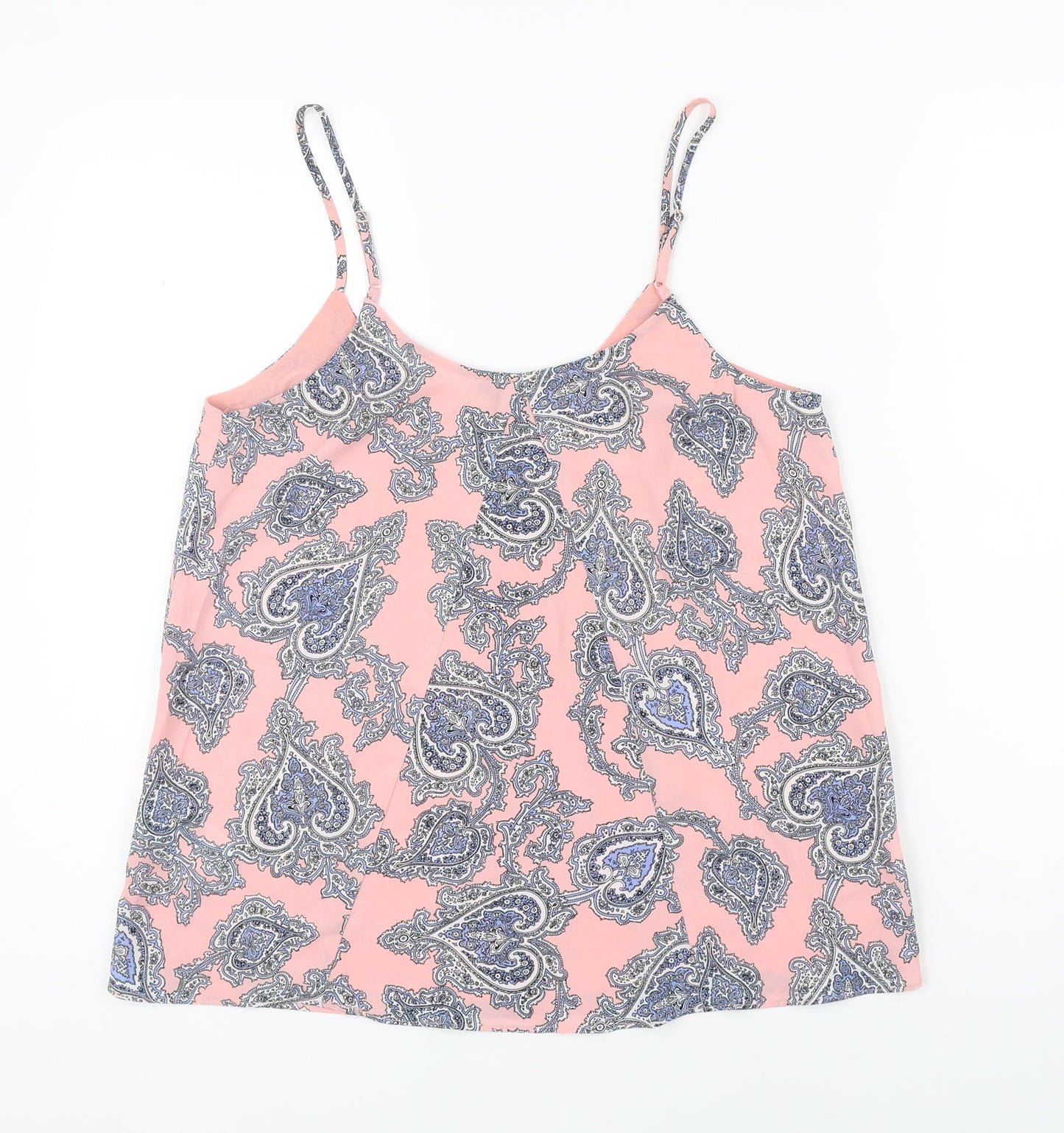 Womens UK Size 10 Oasis Multicoloured Camisole Blouse