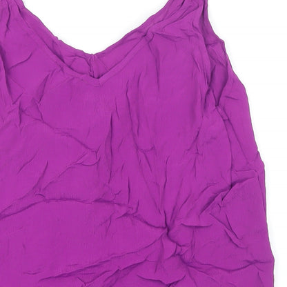 Womens UK Size 10 BiBA Purple Camisole Blouse