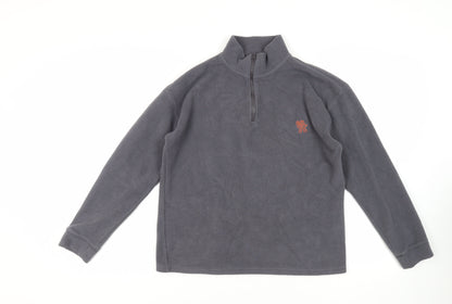 Urban Outfitters Mens Grey Polyester Pullover Sweatshirt Size L