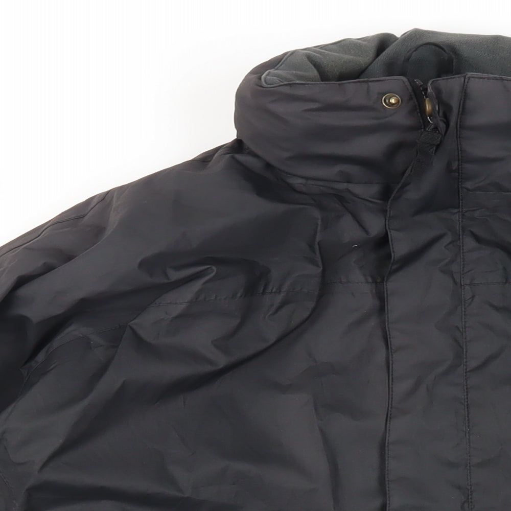 Mens UK Size XL Target Dry Black Jacket