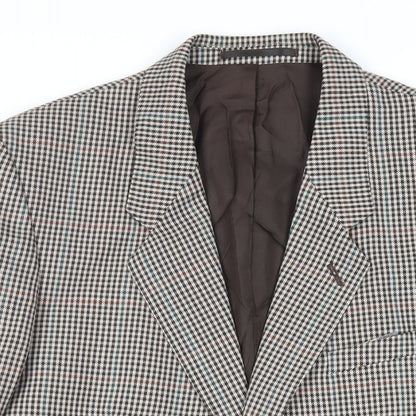 Mens UK Size 40 Burton Regular Brown Suit Jacket
