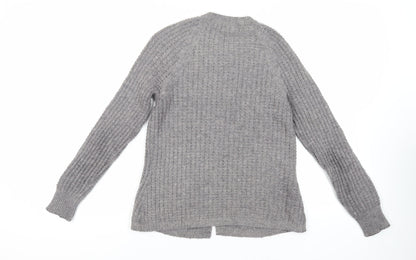 Womens UK Size S Mercer & Madison Grey Cardigan Jumper