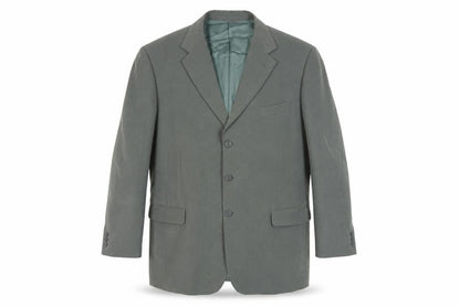 Marks & Spencer Mens Green Polyester Jacket Blazer Size 46 Regular