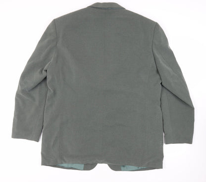 Mens UK Size 46 Marks and Spencer Regular Green Suit Jacket