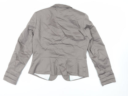 Womens UK Size 16 H&M Grey Jacket