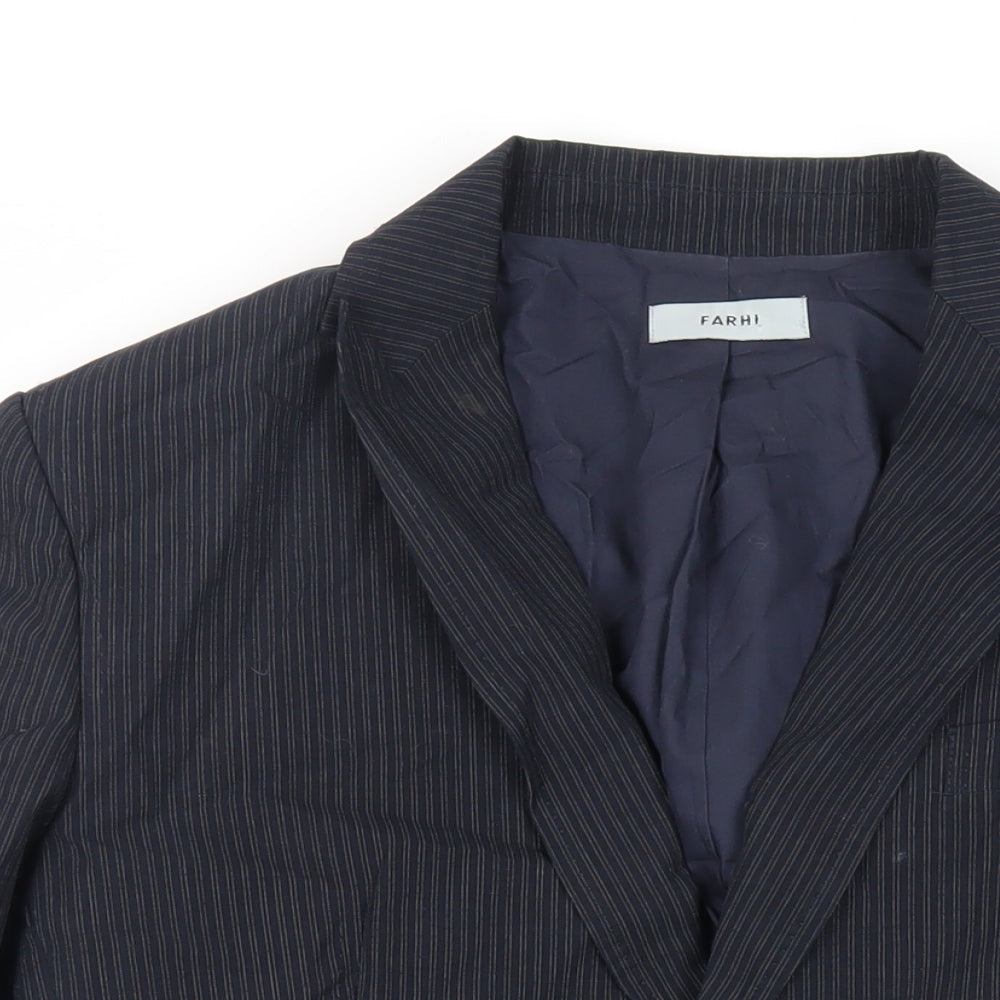 Mens UK Size M FARHI Blue Jacket