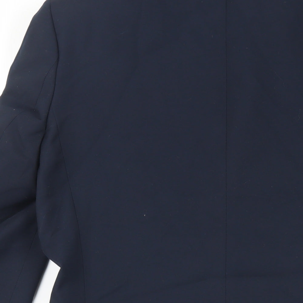 Mens UK Size 38 OneSix5ive Regular Blue Suit Jacket