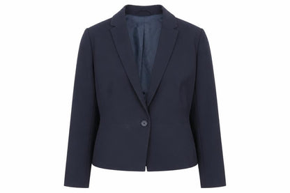 Marks & Spencer Womens Blue Jacket Blazer Size 16 Button
