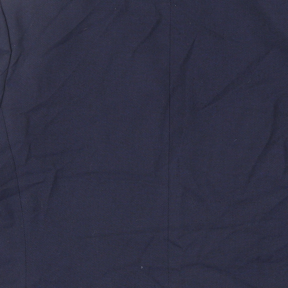 Mens UK Size 40 Marks and Spencer Regular Blue Suit Jacket