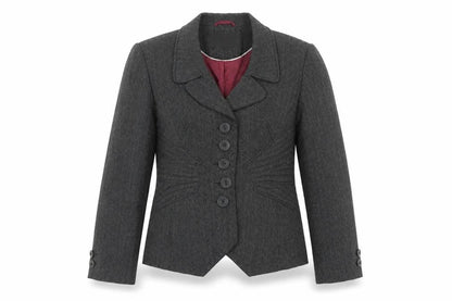 Next Womens Grey Jacket Blazer Size 12 Button