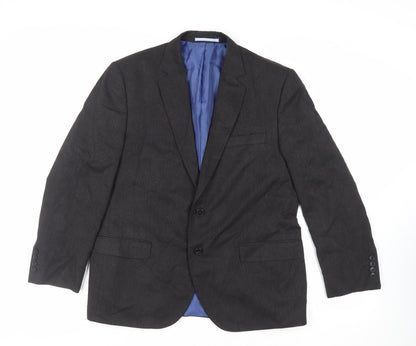 Mens UK Size 42 Marks and Spencer Regular Black Suit Jacket