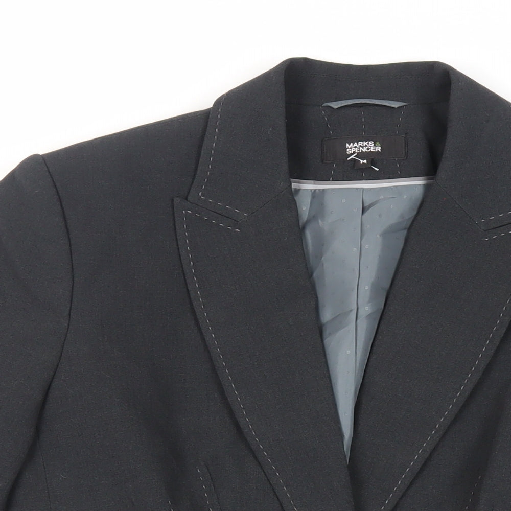 Womens UK Size 14 Marks and Spencer Grey Jacket