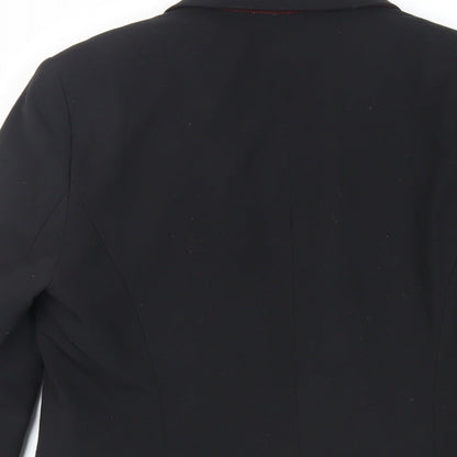 Womens UK Size 10 Topshop Black Jacket