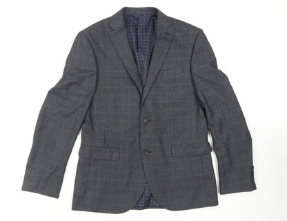 Mens UK Size 42 NEXT Regular Blue Suit Jacket