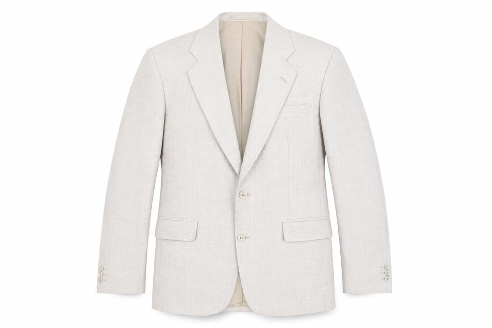 Mens UK Size 40 Gurteen Regular Beige Suit Jacket