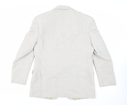 Mens UK Size 40 Gurteen Regular Beige Suit Jacket