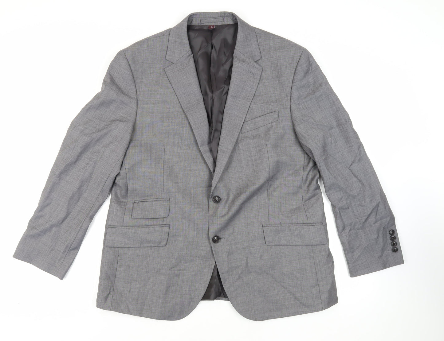 Mens UK Size 44 Marks and Spencer Regular Grey Suit Jacket