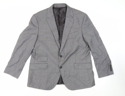 Mens UK Size 44 Marks and Spencer Regular Grey Suit Jacket
