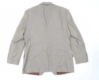 Mens UK Size 42 Linea Regular Beige Suit Jacket