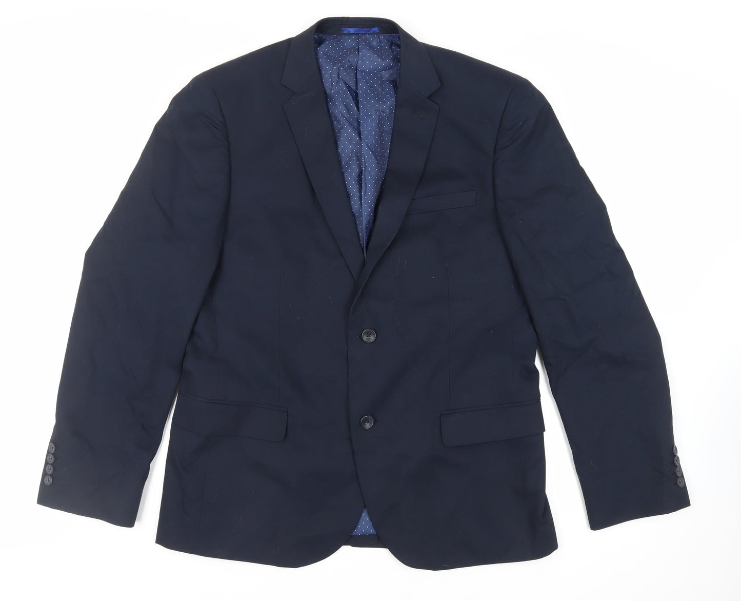 Mens UK Size 42 NEXT Regular Blue Suit Jacket