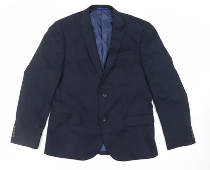 Mens UK Size 42 NEXT Regular Blue Suit Jacket