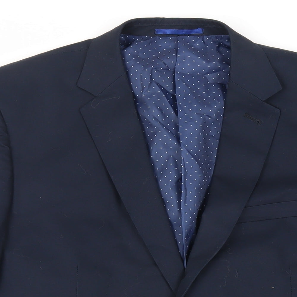 Mens UK Size 42 NEXT Regular Blue Suit Jacket
