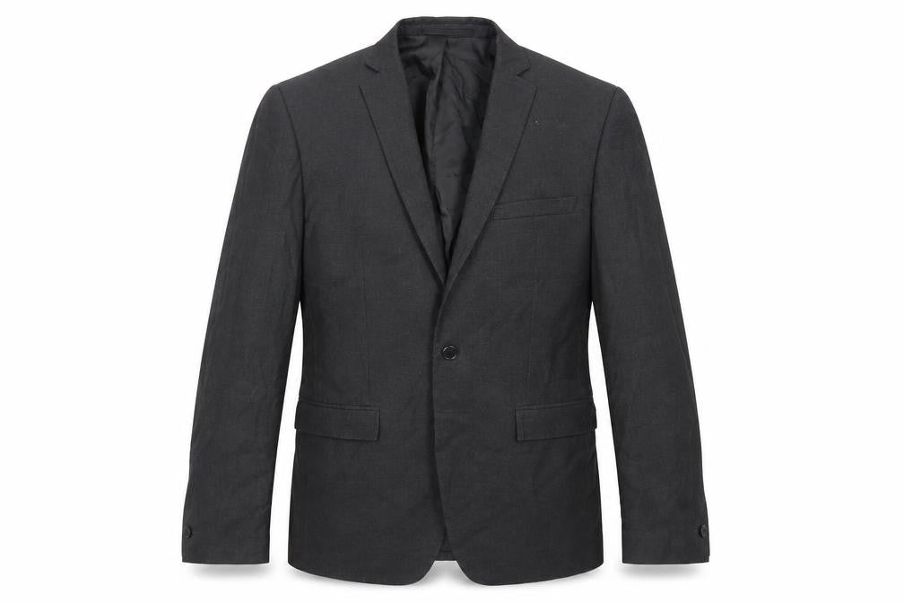 Mens UK Size 38 Moss London Regular Grey Suit Jacket