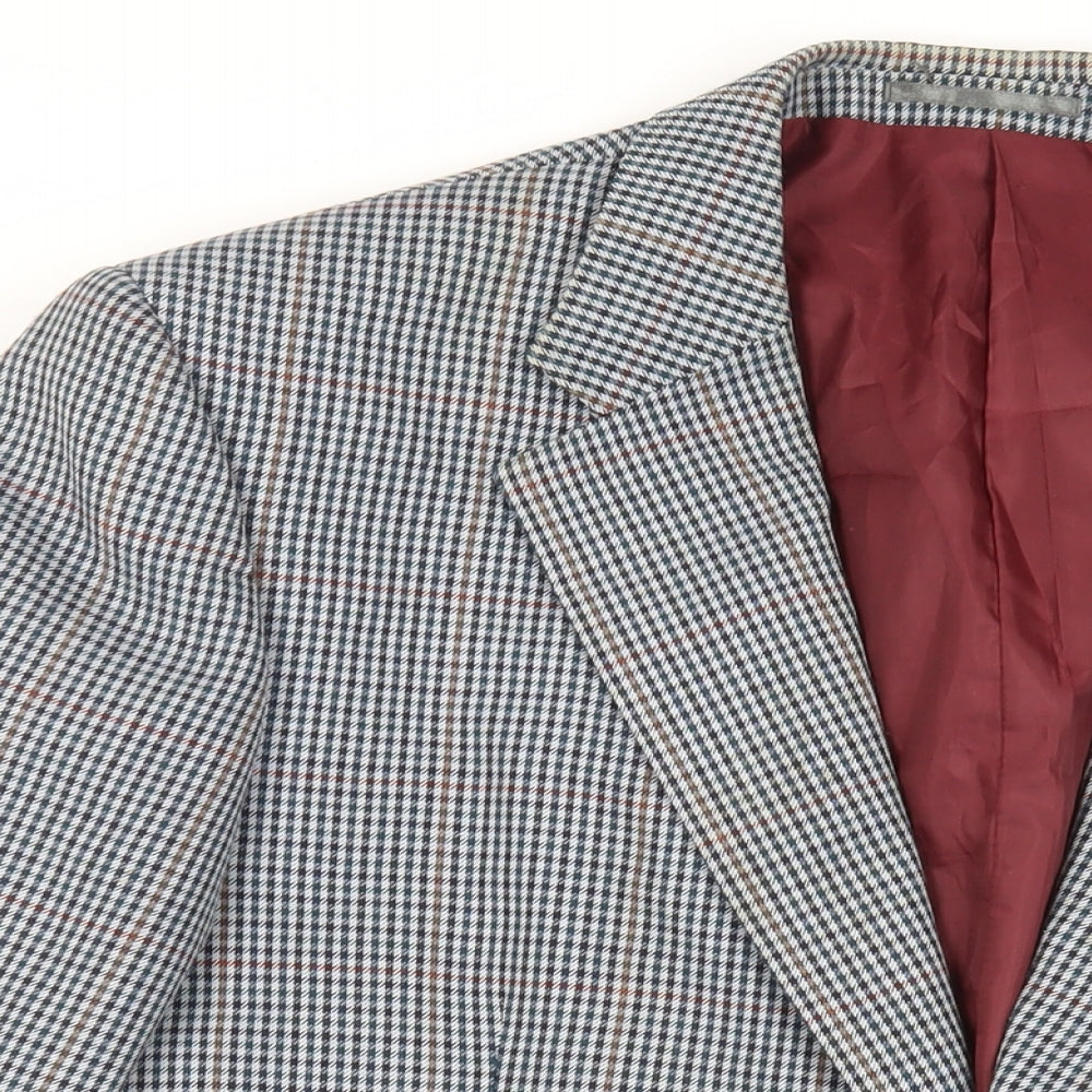 Mens UK Size 46 Skopes Regular Blue Suit Jacket