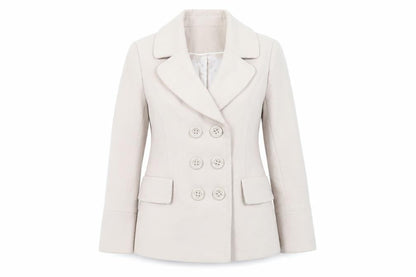 Debenhams Womens Beige Jacket Size 16 Button