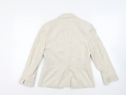 Womens UK Size 10 NEXT Beige Jacket