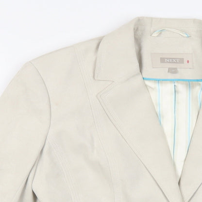 Womens UK Size 10 NEXT Beige Jacket