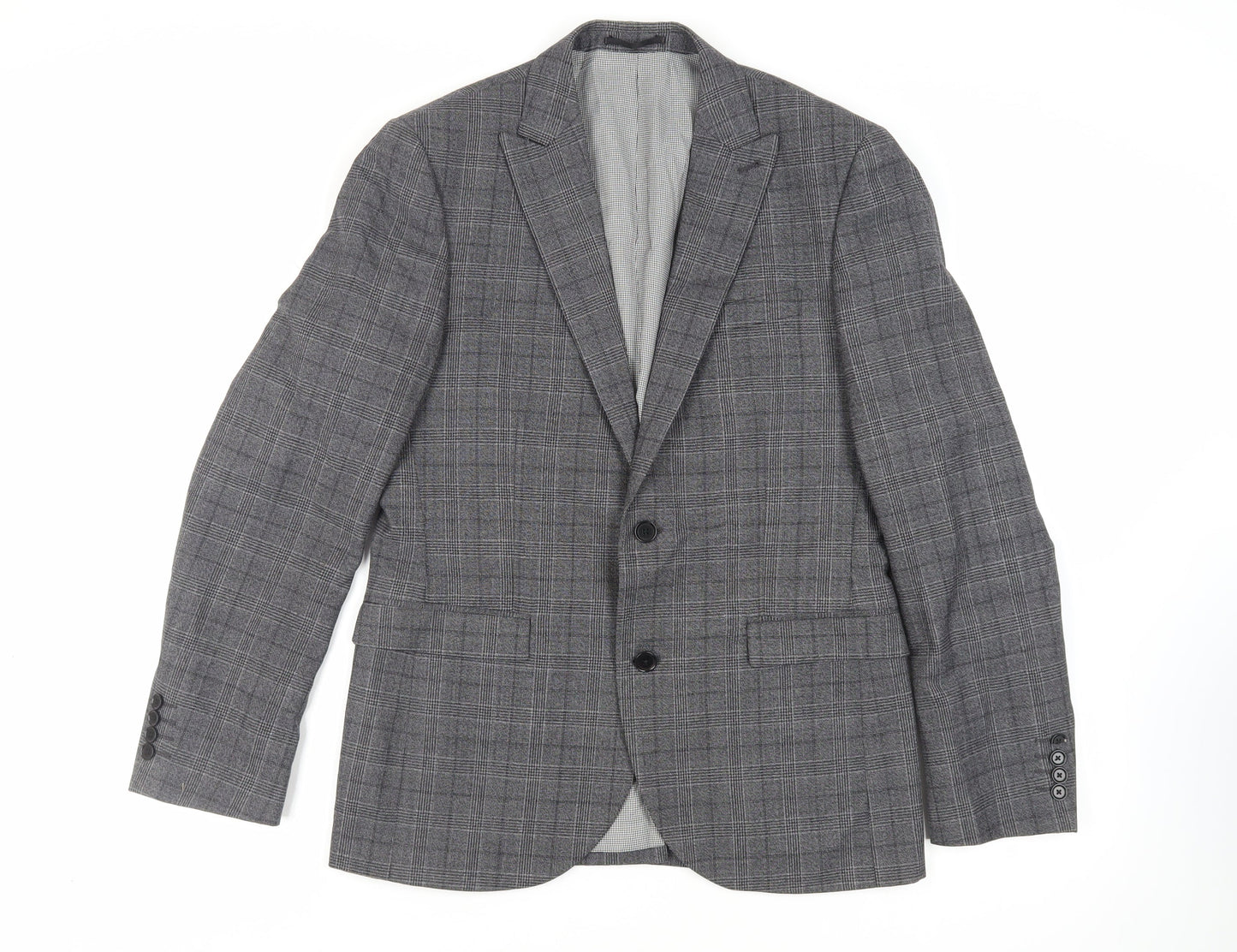 Mens UK Size 40 NEXT Regular Grey Suit Jacket