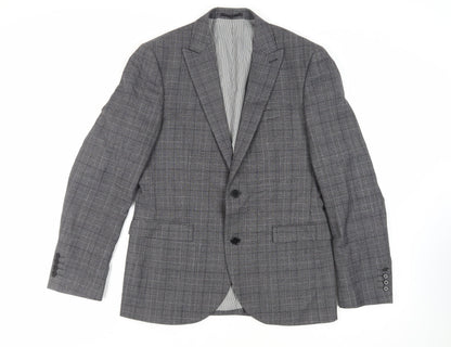 Mens UK Size 40 NEXT Regular Grey Suit Jacket