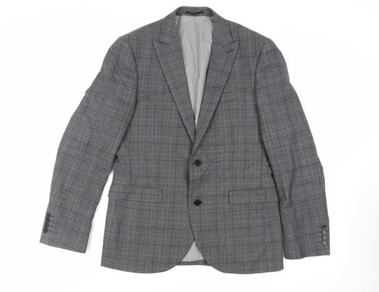 Mens UK Size 40 NEXT Regular Grey Suit Jacket
