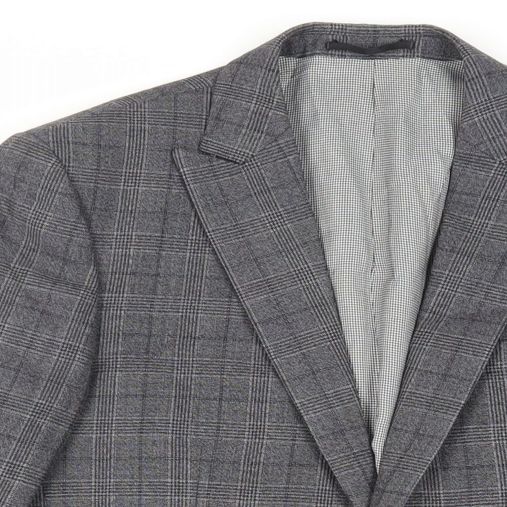 Mens UK Size 40 NEXT Regular Grey Suit Jacket