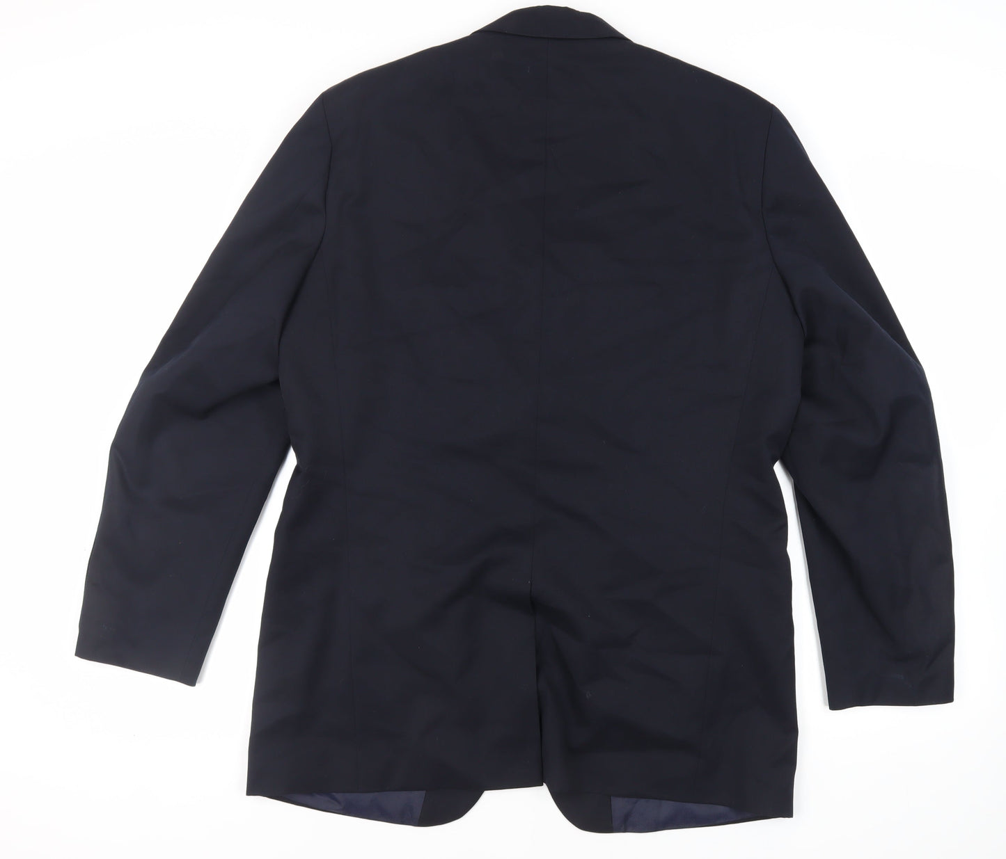 Mens UK Size 42 River Island Regular Blue Suit Jacket